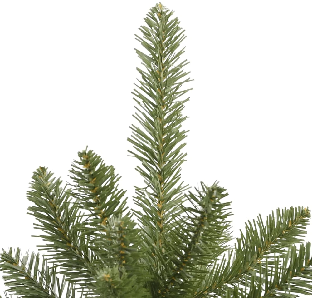 Dirbtinė eglutė su šarnyrinėmis šakomis/stovu, žalia, 210cm