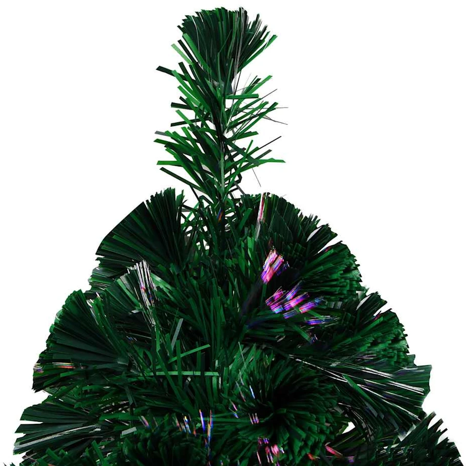 Dirbtinė Kalėdų eglutė su stovu, žalia, 120cm, optinis pluoštas
