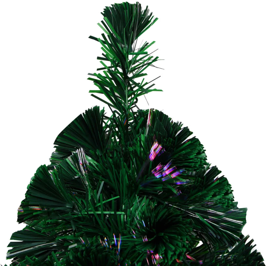 Dirbtinė Kalėdų eglutė su stovu, žalia, 150cm, optinis pluoštas