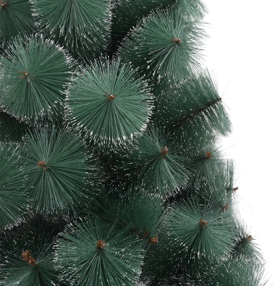 Dirbtinė Kalėdų eglutė su stovu, žalios spalvos, 210cm, PET