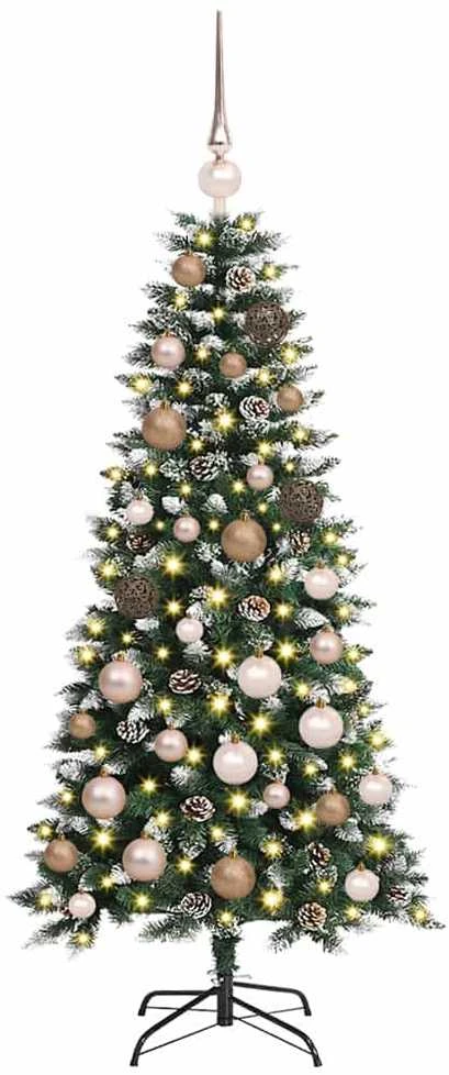 Dirbtinė Kalėdų eglutė Žalia 120 cm PVC, plastikas ir plienas