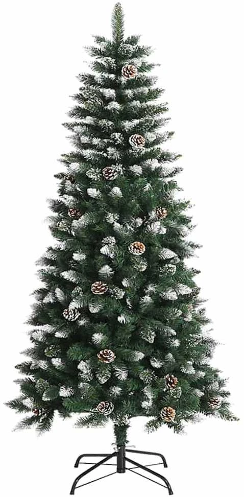 Dirbtinė Kalėdų eglutė Žalia 120 cm PVC, plastikas ir plienas