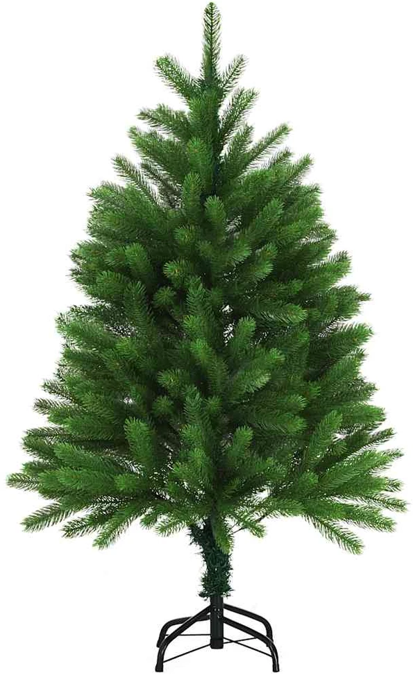 Dirbtinė Kalėdų eglutė, žalia, 120cm, tikroviški spygliai