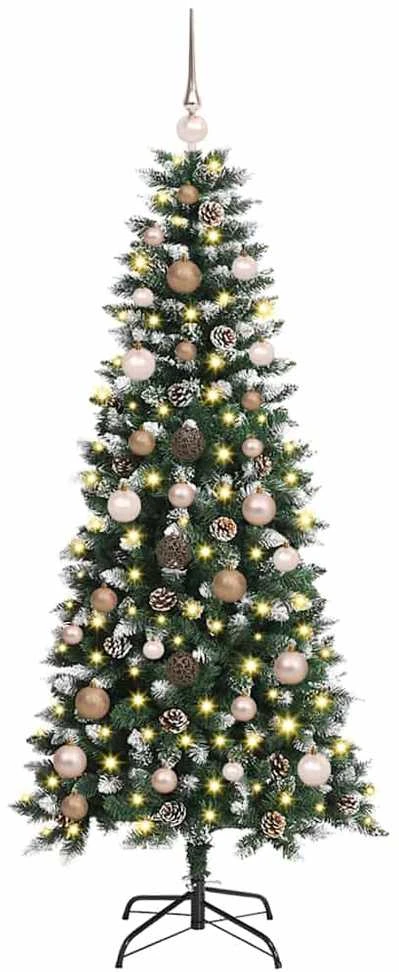 Dirbtinė Kalėdų eglutė Žalia 150 cm PVC, plastikas ir plienas