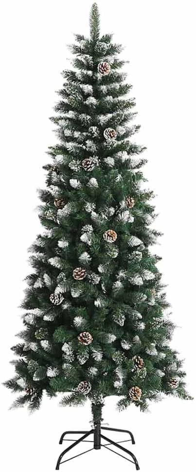 Dirbtinė Kalėdų eglutė Žalia 150 cm PVC, plastikas ir plienas