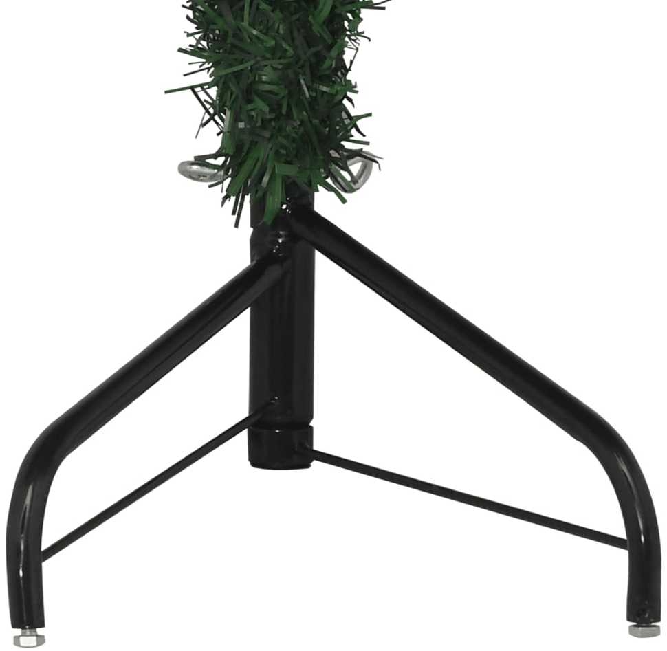 Dirbtinė kampinė Kalėdų eglutė, žalia, 150cm, PVC