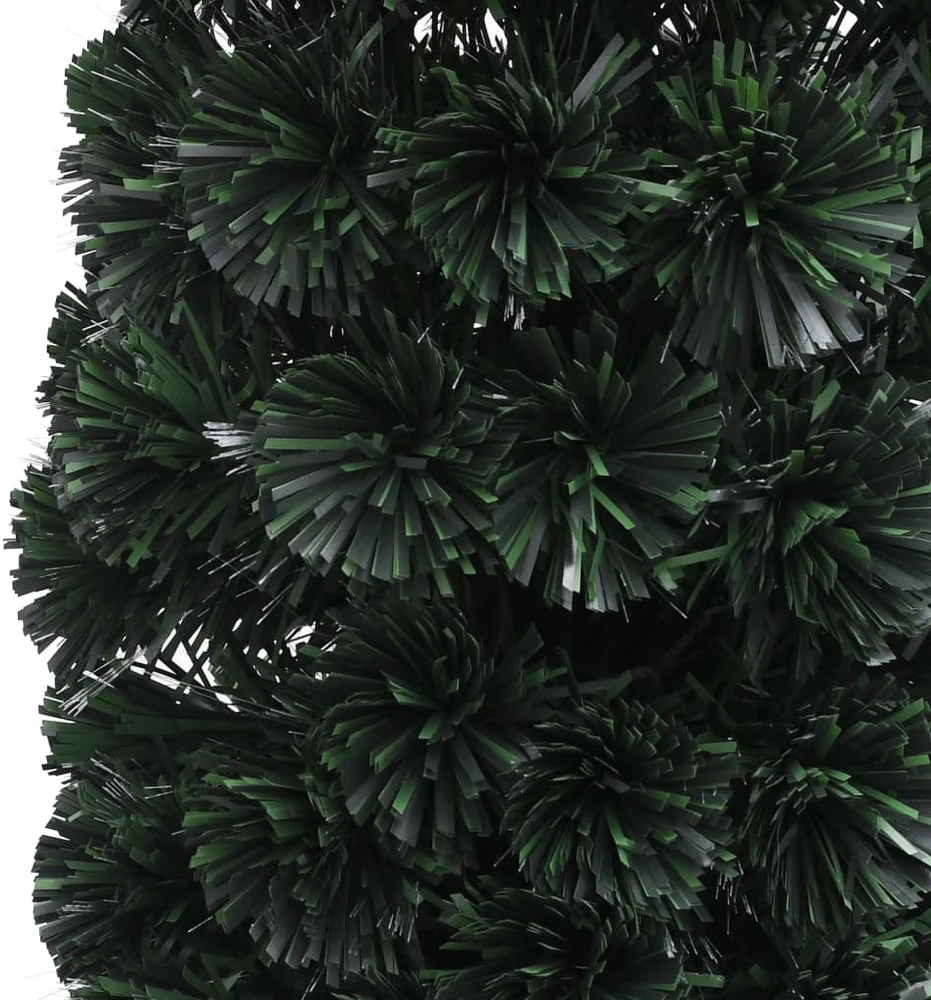Dirbtinė siaura Kalėdų eglutė su stovu, 120cm, optinis pluoštas