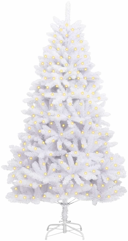 Dirbtinė Sulankstoma Kalėdų Eglutė 180 cm 300 LED Šilta balta