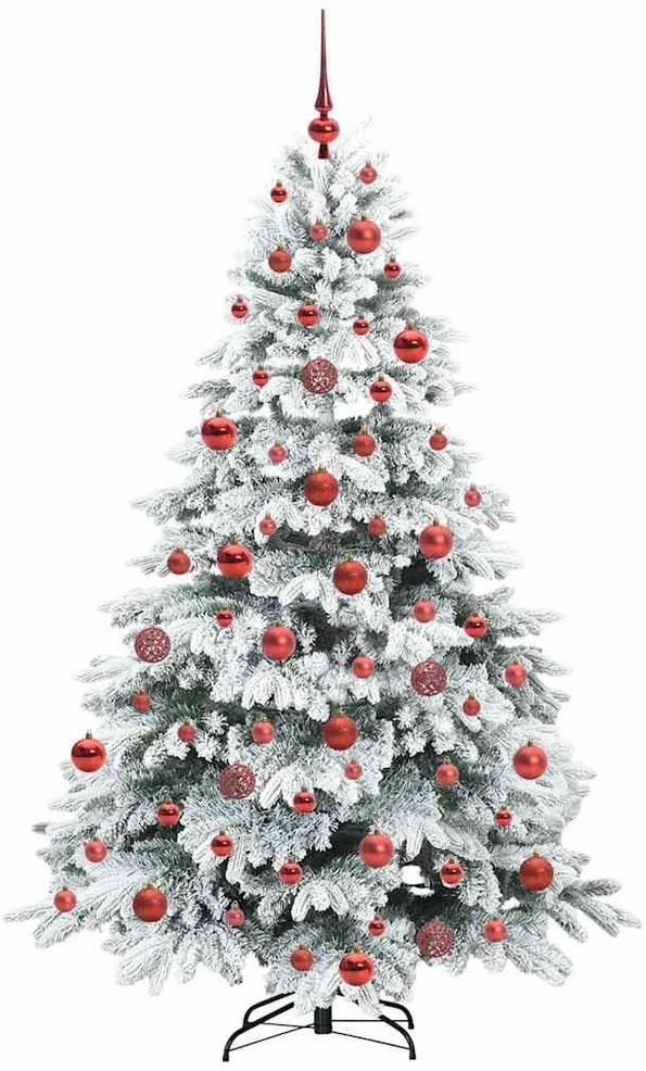 Dirbtinė Sulankstoma Kalėdų Eglutė 180 cm 300 LED Šilta balta