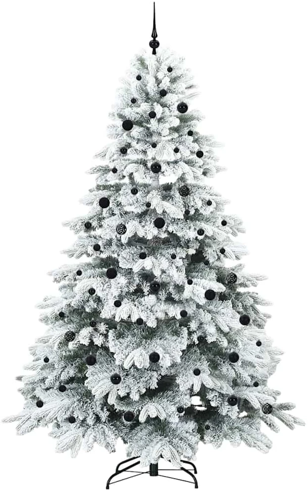 Dirbtinė Sulankstoma Kalėdų Eglutė 240 cm 300 LED Šilta balta
