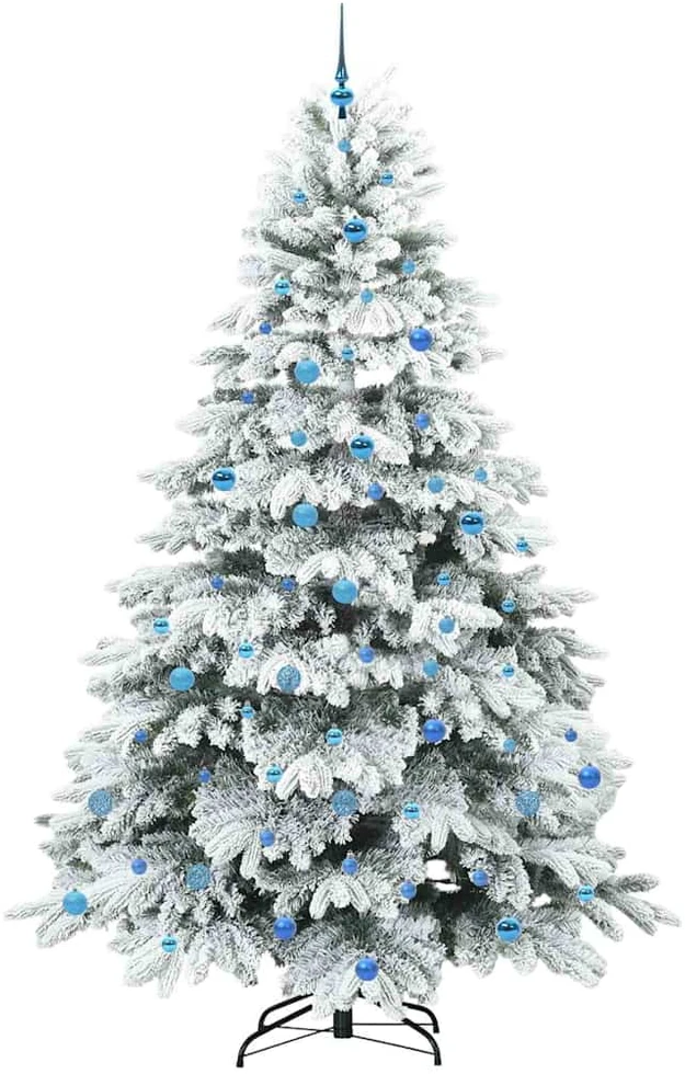 Dirbtinė Sulankstoma Kalėdų Eglutė 240 cm 300 LED Šilta balta