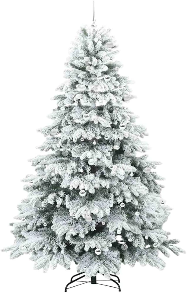 Dirbtinė Sulankstoma Kalėdų Eglutė 240 cm 300 LED Šilta balta
