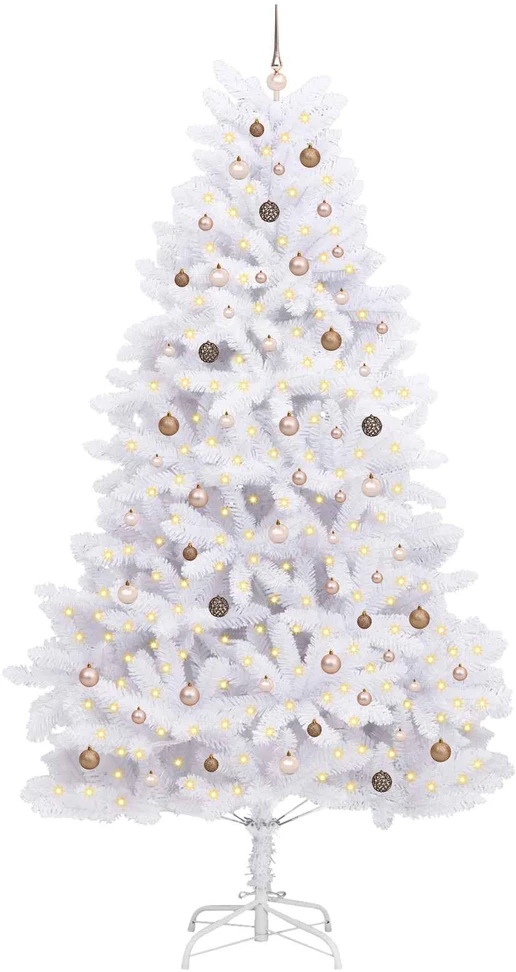 Dirbtinė Sulankstoma Kalėdų Eglutė 300 cm 300 LED Šilta balta