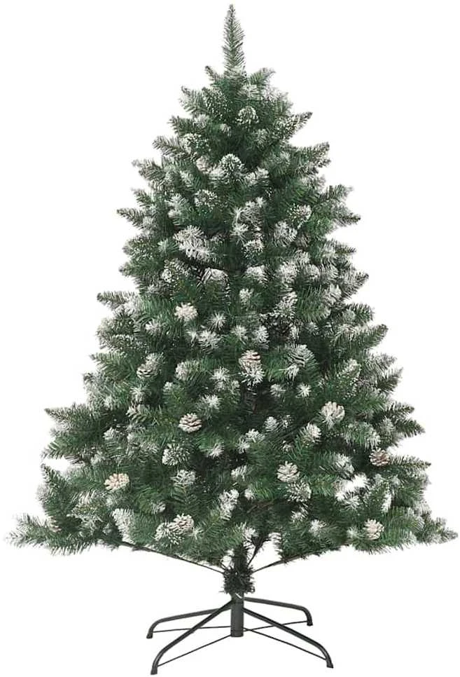 Dirbtinė Kalėdų eglutė Žalia 150 cm PVC, plastikas ir plienas