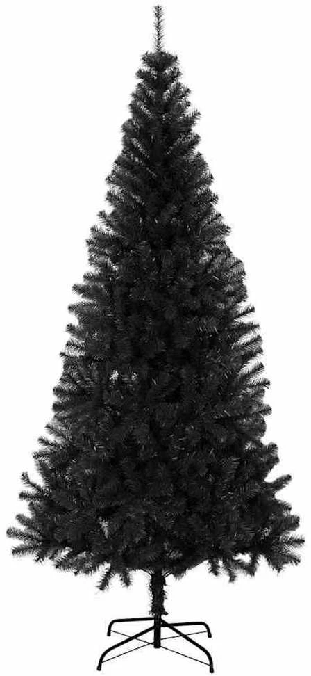 Kalėdų eglutė Juoda 180 cm PVC