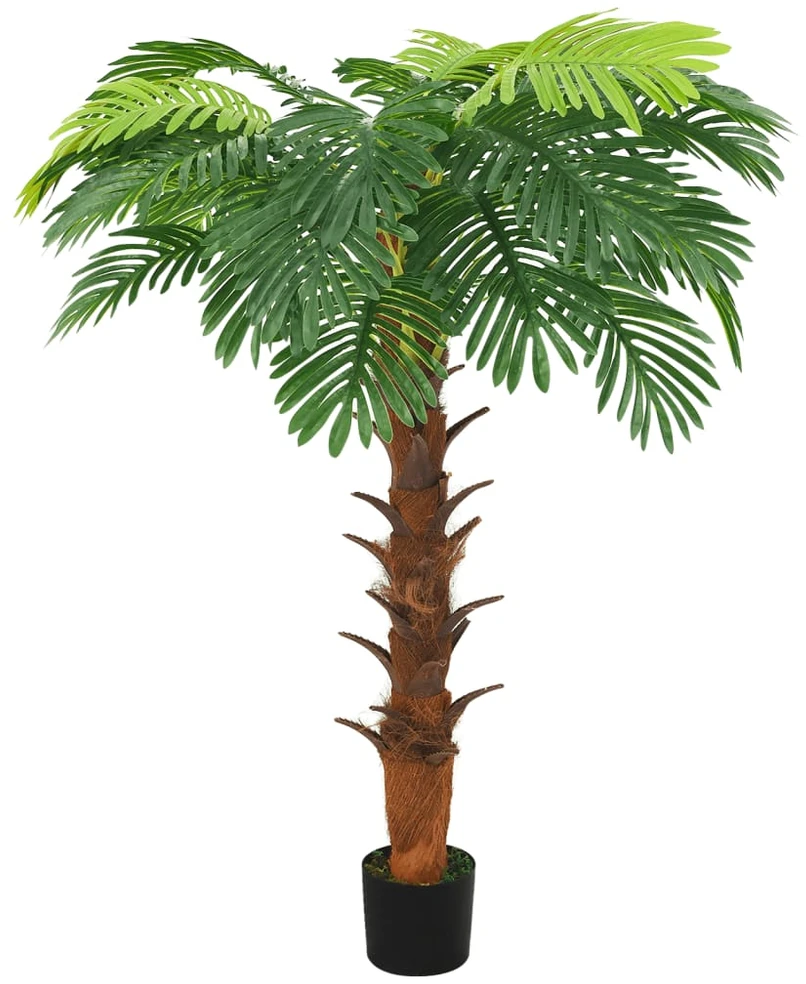 Dirbtinis paprastasis cikas su vazonu, žalias, 160cm