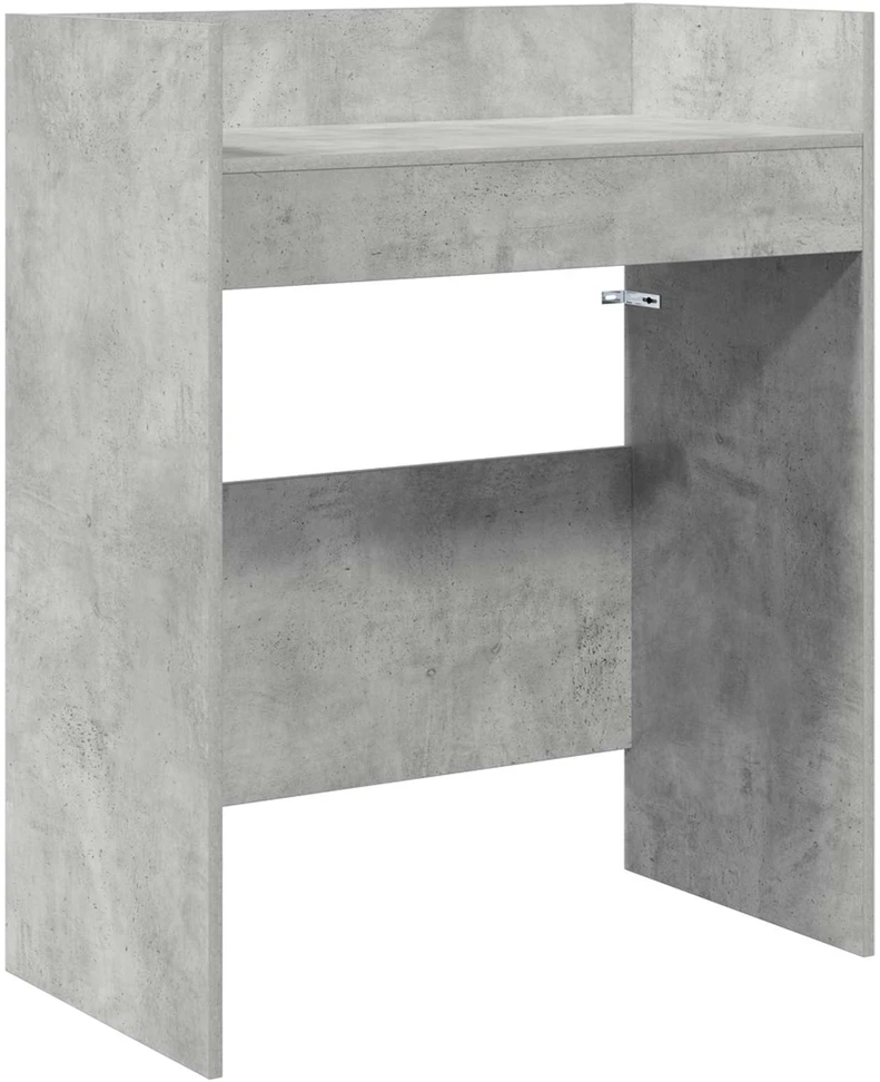 DJ stalas Betono pilka 62 x 45 x 102 cm Apdirbta mediena
