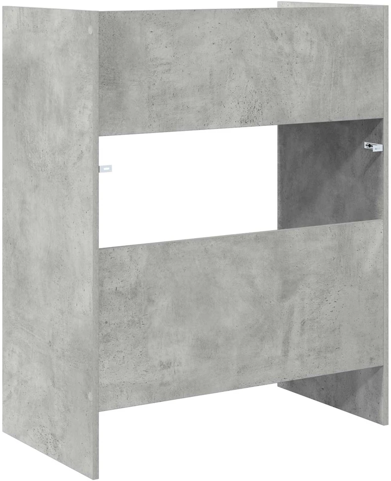 DJ stalas Betono pilka 82 x 45 x 102 cm Apdirbta mediena