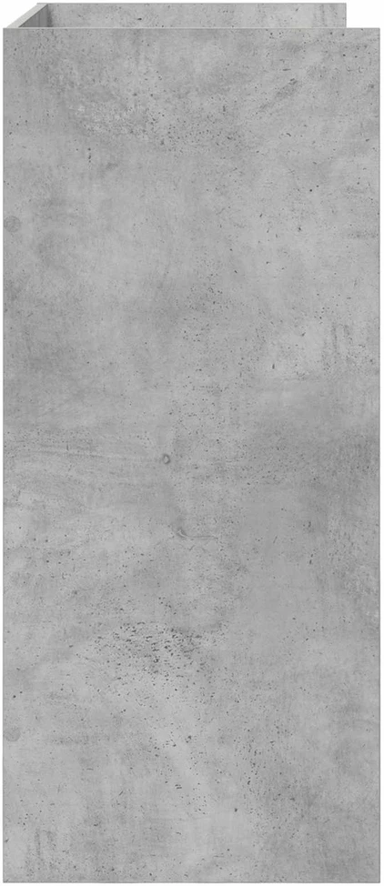 DJ stalas Betono pilka 82 x 45 x 102 cm Apdirbta mediena