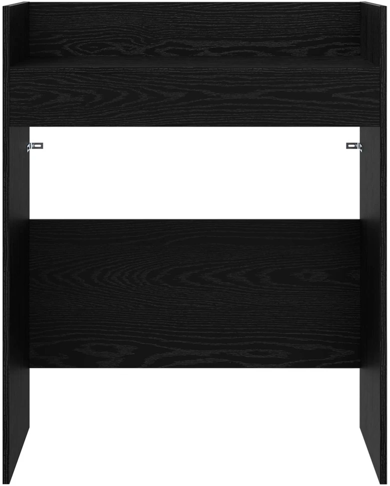 DJ stalas Juodojo ąžuolo 82 x 45 x 102 cm Apdirbta mediena