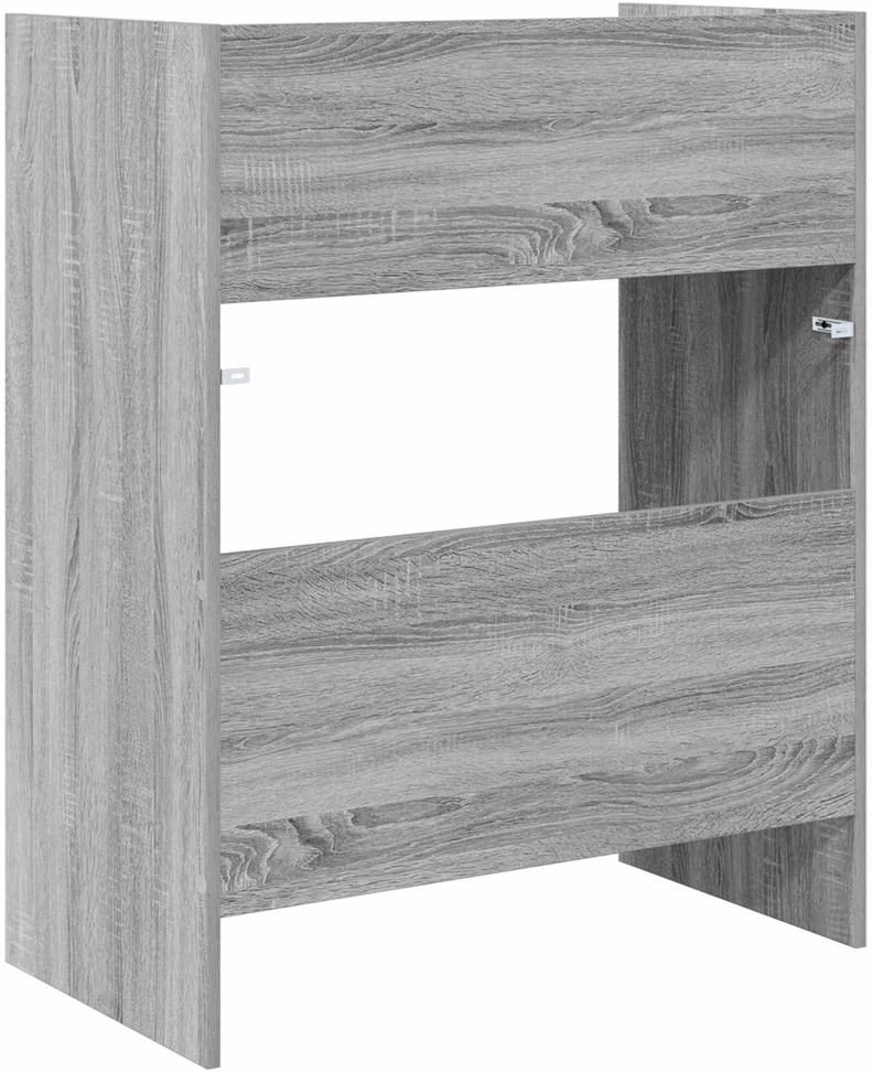 DJ stalas Pilka Sonoma 62 x 45 x 102 cm Apdirbta mediena