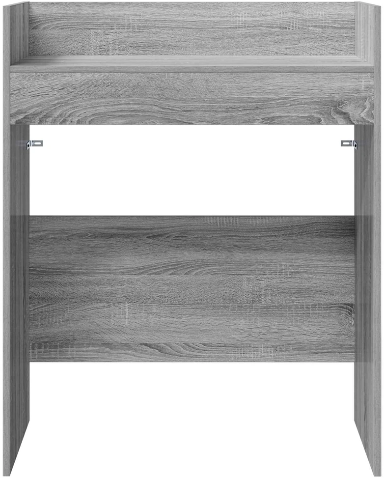 DJ stalas Pilka Sonoma 82 x 45 x 102 cm Apdirbta mediena