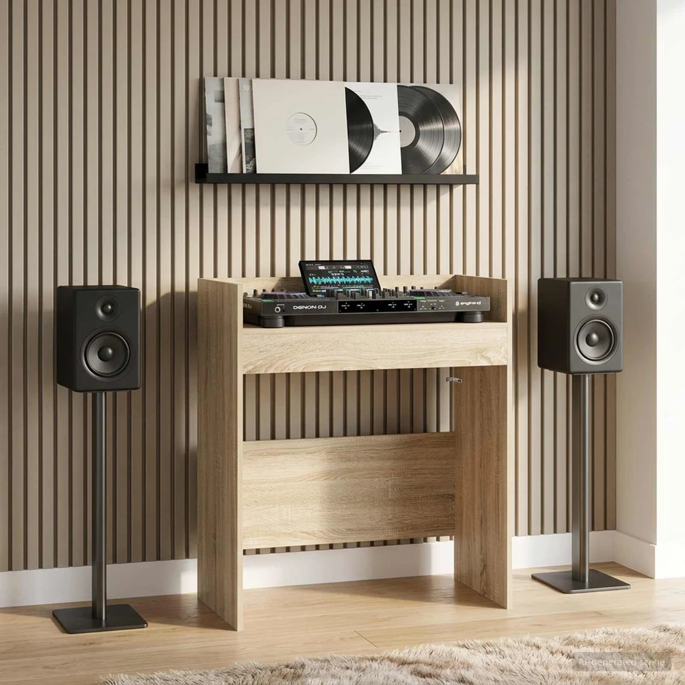 DJ stalas Sonoma ąžuolas 62 x 45 x 102 cm Apdirbta mediena