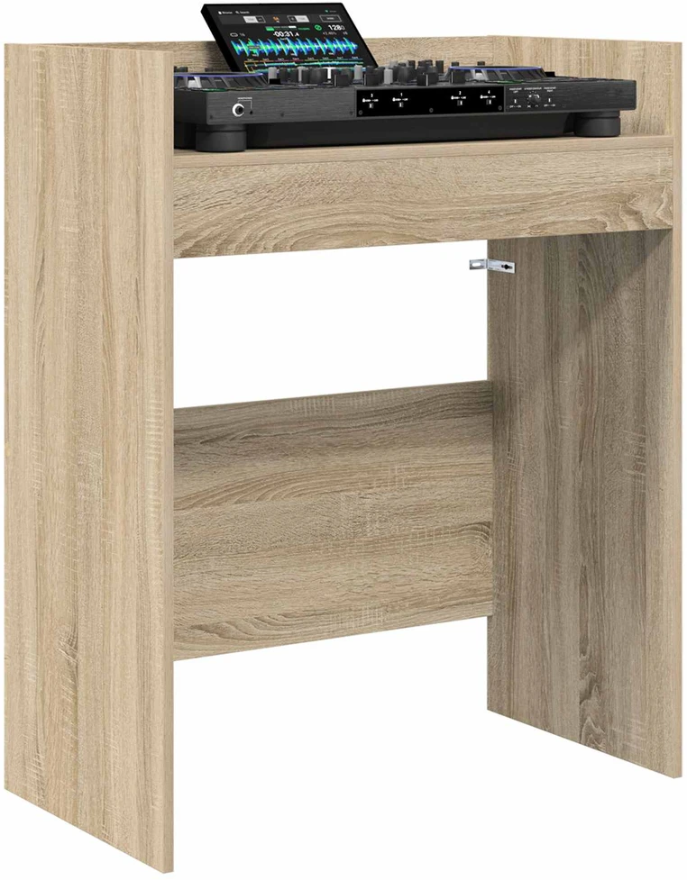 DJ stalas Sonoma ąžuolas 82 x 45 x 102 cm Apdirbta mediena