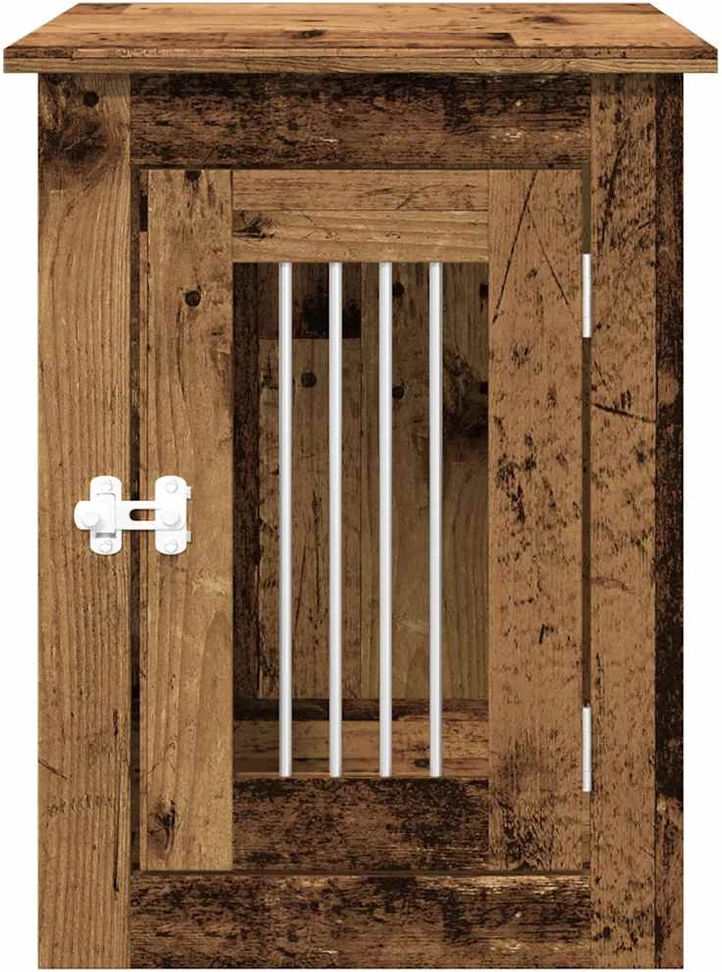 Dog Crate Baldai Senas medis 45x62x59 cm Inžinerinė mediena