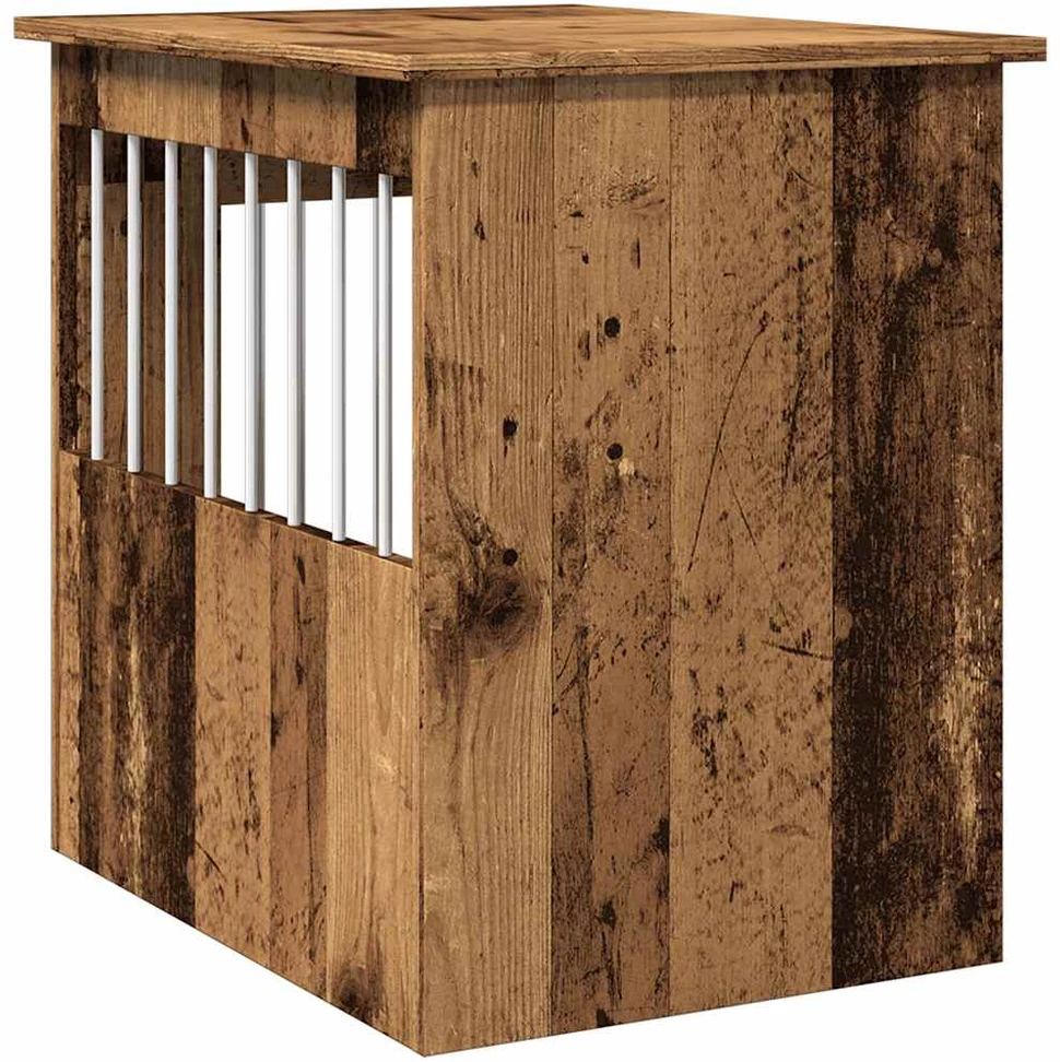 Dog Crate Baldai Senas medis 45x62x59 cm Inžinerinė mediena