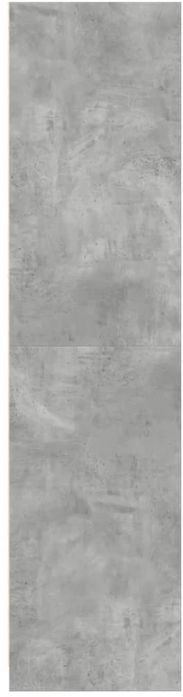 Drabužių spinta, betono pilkos spalvos, 50x50x200 cm, MDP