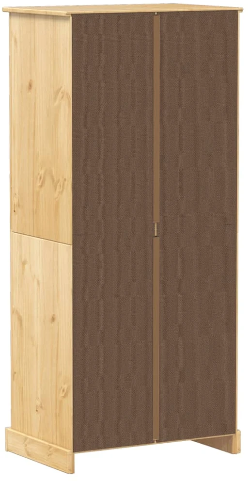 Drabužių spinta Corona, 76x50x170cm, pušies medienos masyvas