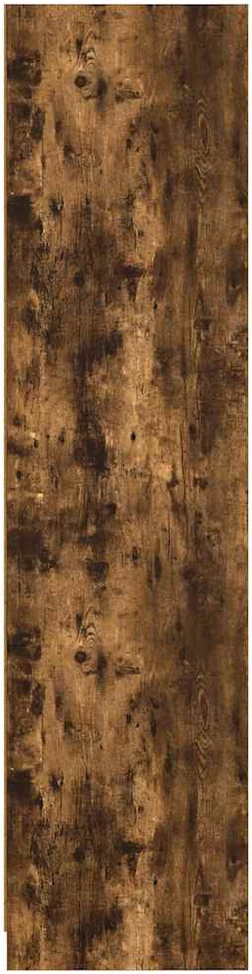 Drabužių spinta, dūminio ąžuolo, 100x50x200cm, apdirbta mediena