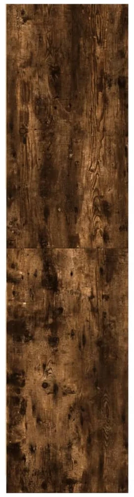 Drabužių spinta, dūminio ąžuolo, 80x50x200cm, apdirbta mediena