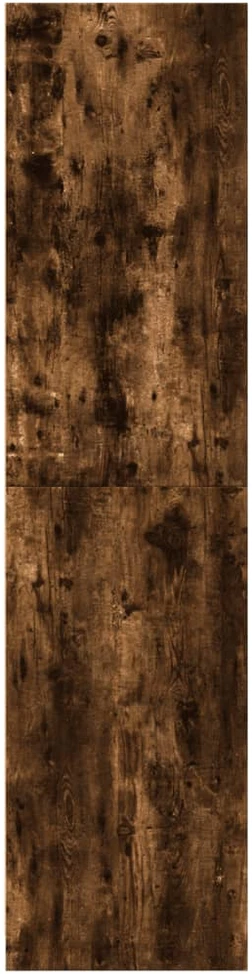 Drabužių spinta, dūminio ąžuolo, 80x50x200cm, apdirbta mediena