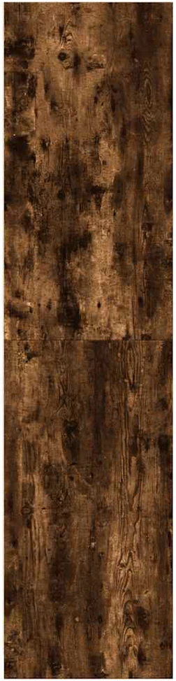 Drabužių spinta, dūminio ąžuolo, 80x50x200cm, apdirbta mediena
