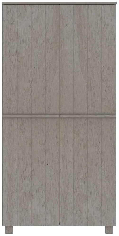 Drabužių spinta HAMAR, šviesiai pilka, 89x50x180cm, pušis