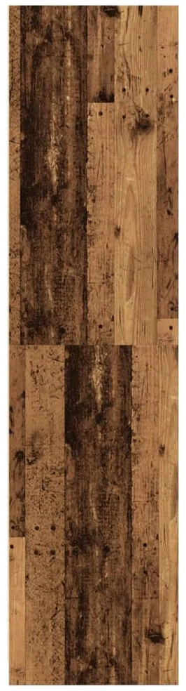 Drabužių spinta, sendintos medienos, 100x50x200cm, MDP