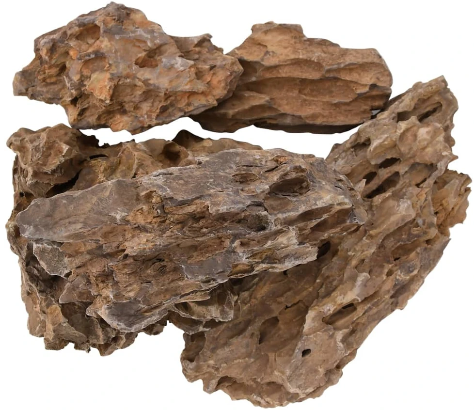 Drakono akmenys, įvairių spalvų, 25kg, 10–30cm