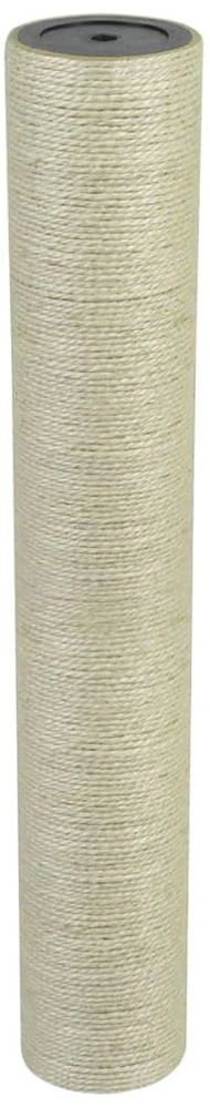 Draskyklė katėms, stovas, 8x50 cm, 8 mm, smėlio spalvos