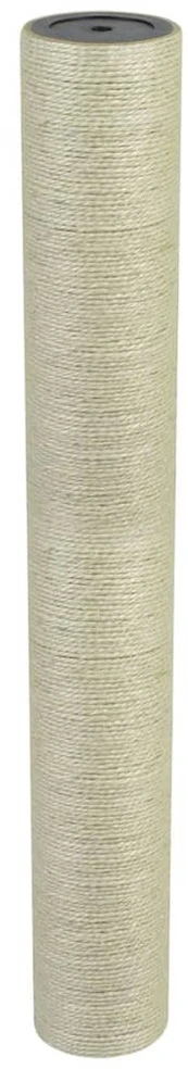 Draskyklė katėms, stovas, 8x60 cm, 8 mm, smėlio spalvos