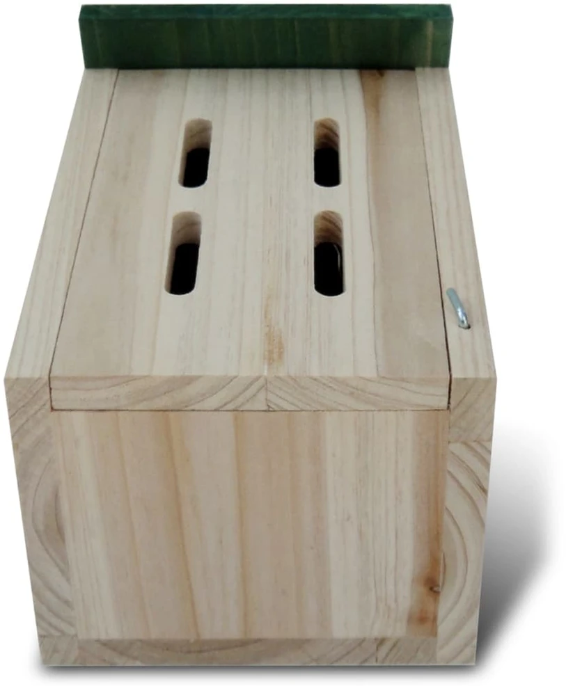 276007 Butterfly Houses 8 pcs Wood 14x15x22 cm (2x41291)