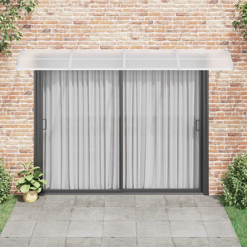 Stogelis durims, pilkos spalvos, 350x100cm, polikarbonatas