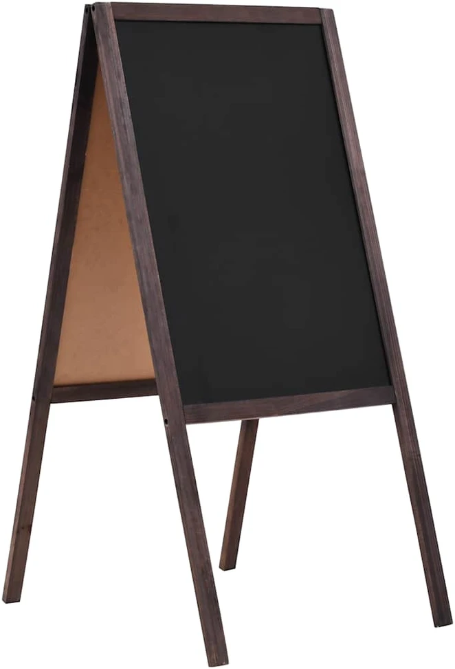 Dvipusė lenta, kedro mediena, laisvai pastatoma, 40x60cm