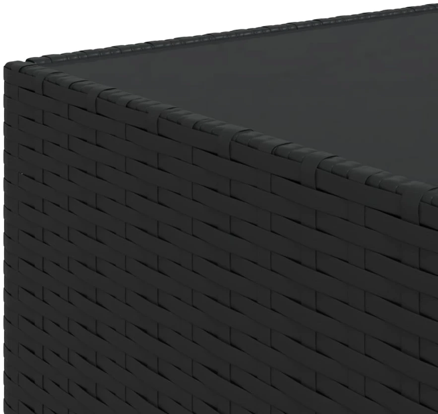 Dvipusė sodo tvora, ruda, 90x500cm, PVC