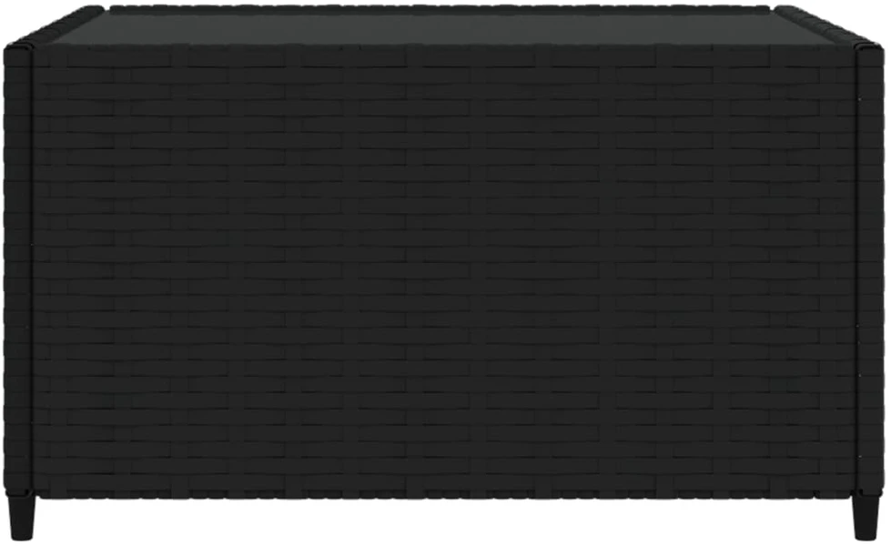 Dvipusė sodo tvora, ruda, 90x500cm, PVC