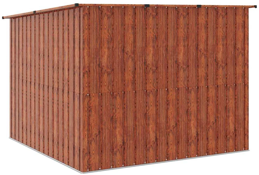 Dviračių Sandėlis 3 vnt. Ruda 216 x 207 x 158 cm Metalas