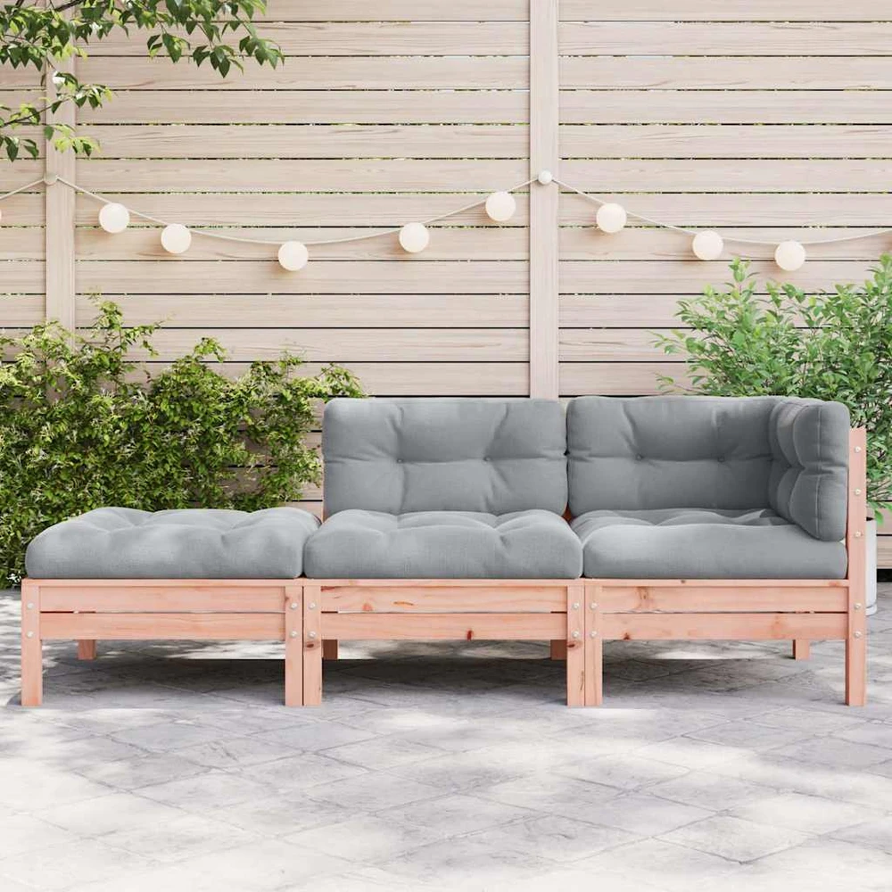 Dvivietė sodo sofa su pagalvėlėmis ir pakoja