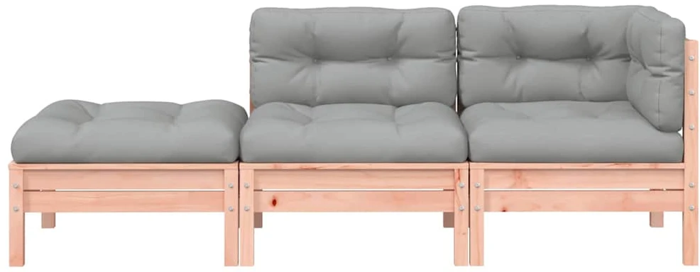 Dvivietė sodo sofa su pagalvėlėmis ir pakoja