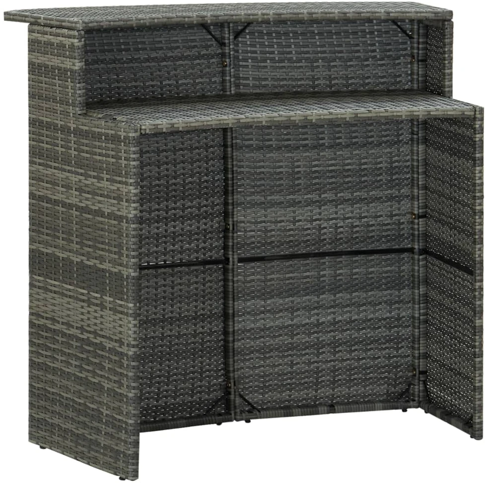 Dvivietė sodo sofa su pagalvėlėmis, juodos spalvos, poliratanas